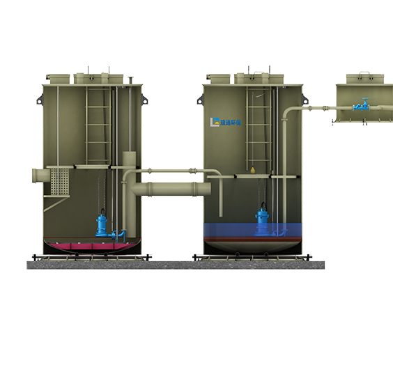 一体化雨污提升截流井泵站