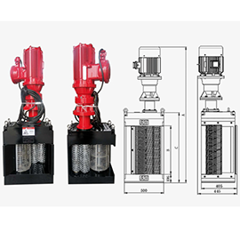 单鼓渠道式格栅